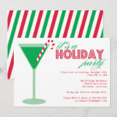 Holiday Martini Kaart (Voorkant / Achterkant)