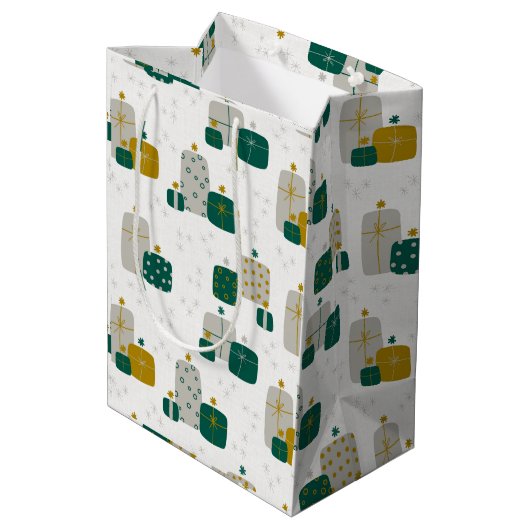 Holiday Medium Cadeauzakje (Achterkant Gekanteld)