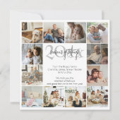 Holiday Memories 12 Fotosjabloon Kerstmis Feestdagenkaart (Voorkant)