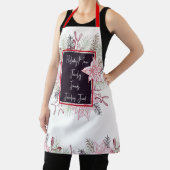 Holiday Menu All-Over Print Schort (Insitu)