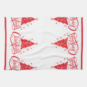 Holiday Merry Christmas  Theedoek (Horizontaal)