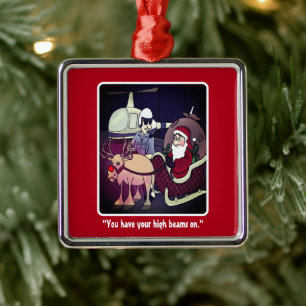 Holiday Metalen Ornament