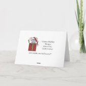 Holiday Mice Wenskaart Feestdagen Kaart (Achterkant)