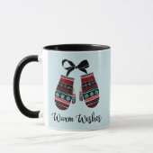 Holiday Mittens Warm wil kerstkoffie Mok (Links)
