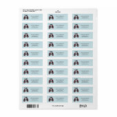 Holiday Mittens Warm Wish Address Label (Full Sheet)