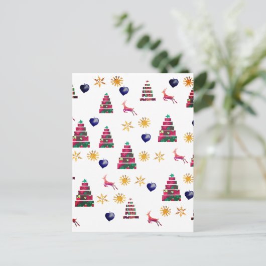 Holiday Mood Briefkaart (Staand voorkant)