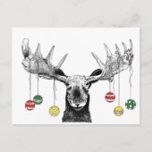 Holiday Moose Briefkaart (Voorkant)