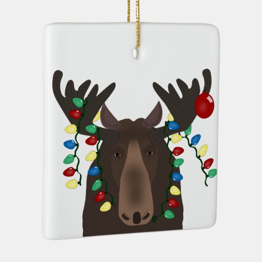 Holiday Moose Ornament (Rechts)