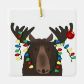 Holiday Moose Ornament (Voorkant)