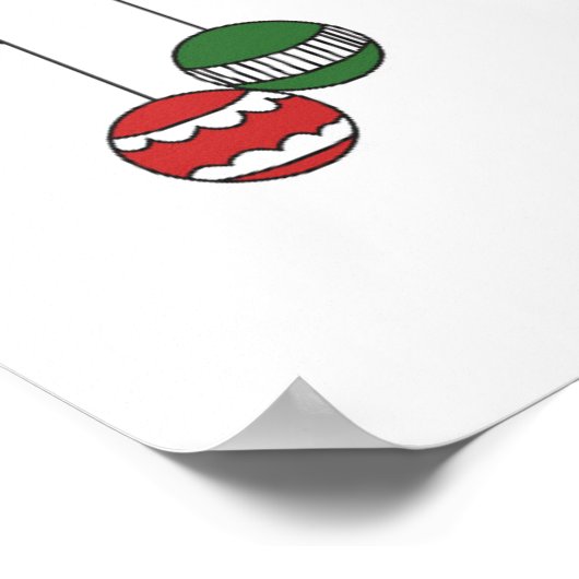 Holiday Moose Poster (Hoek)