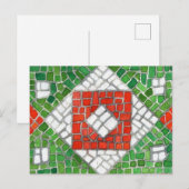 HOLIDAY MOSAIC BRIEFKAART (Voorkant / Achterkant)