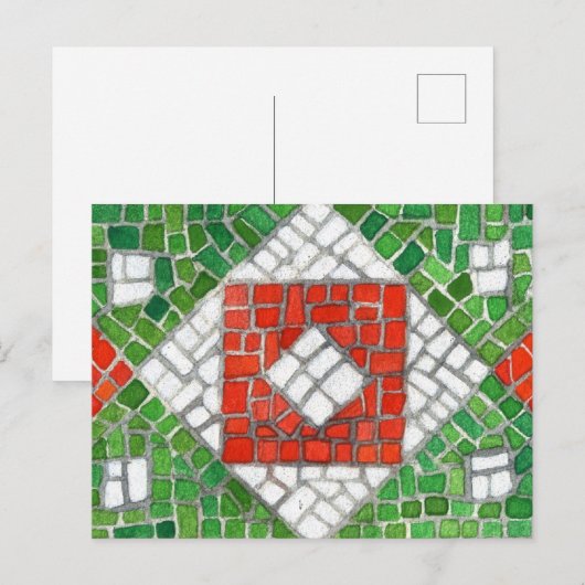 HOLIDAY MOSAIC BRIEFKAART (Voorkant / Achterkant)