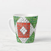 HOLIDAY MOSAIC Latte Mok (Linkerhoek)