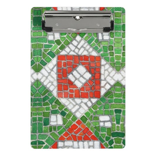 HOLIDAY MOSAIC Mini Clipboard Klembord (Voorkant)