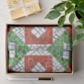 HOLIDAY MOSAIC-weefselpapier Tissuepapier (Geschenk)