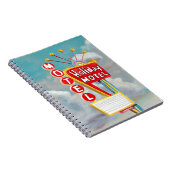 Holiday Motel Sign Notitieboek (Rechterzijde)