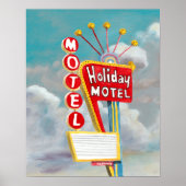 Holiday Motel Sign Poster (Voorkant)
