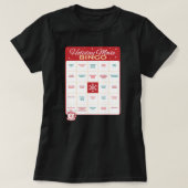 Holiday Movie Bingo T-shirt (Design voorkant)