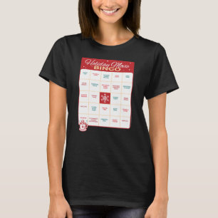 Holiday Movie Bingo T-shirt