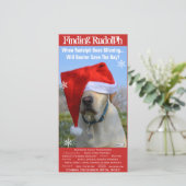 Holiday Movie Parody Add Pet Photo Bedankkaart (Staand voorkant)