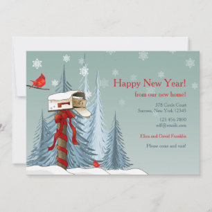 Holiday Moving Announcement Kaart