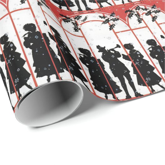 Holiday Musicians Cadeaupapier (Rol Hoek)