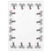 Holiday Nautical Steampunk Octopus Kraken Tafelkleed (Voorkant)