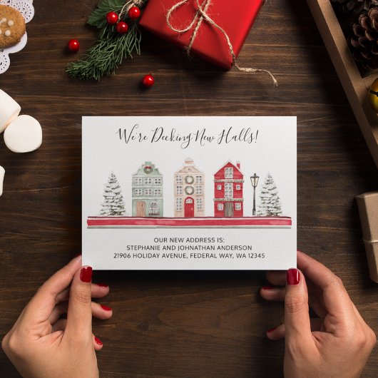 Holiday New Home Verhuisaankondiging Aankondiging