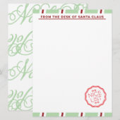 Holiday North Pole Stationery Kaart (Voorkant / Achterkant)