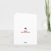Holiday Note Kaart (Achterkant)