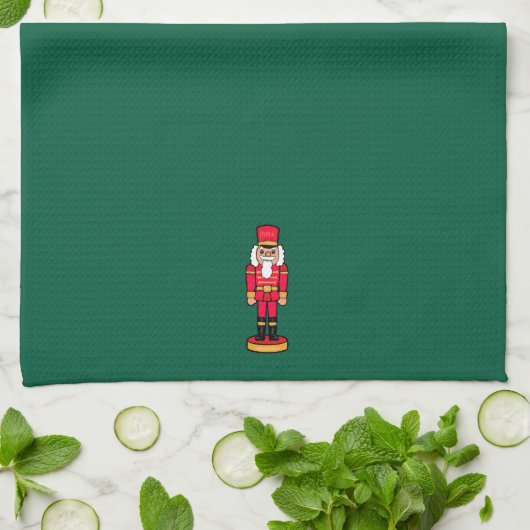 Holiday Nutcracker Kitchen Towel Theedoek (Gevouwen)