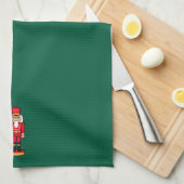 Holiday Nutcracker Kitchen Towel Theedoek (Quarter Fold)