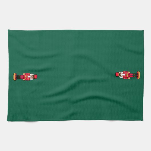 Holiday Nutcracker Kitchen Towel Theedoek (Horizontaal)