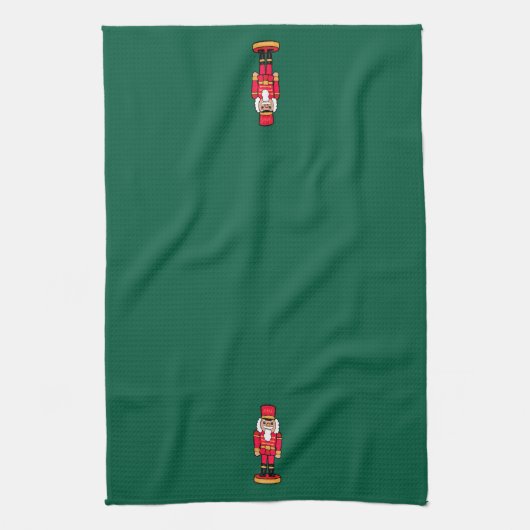 Holiday Nutcracker Kitchen Towel Theedoek (Verticaal)