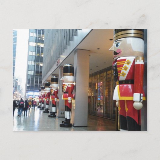 Holiday Nutcrackers Feestdagenkaart (Voorkant)