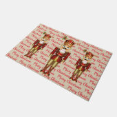 Holiday Nutkraker Doormat Deurmat (Schuin)