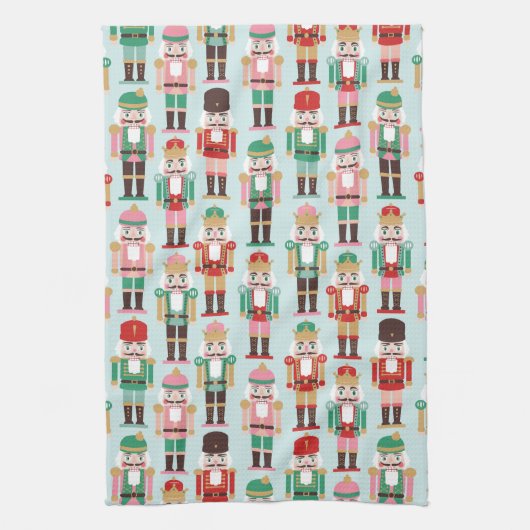 Holiday Nutkraker Hand Towel Theedoek (Verticaal)