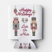 Holiday Nutkraker Lets Go Nuts Blikjeskoeler (Achterkant)