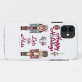 Holiday Nutkraker Lets Go Nuts Case-Mate iPhone Case (Achterkant (horizontaal))