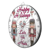 Holiday Nutkraker Lets Go Nuts Dartbord (Voorkant Rechts)