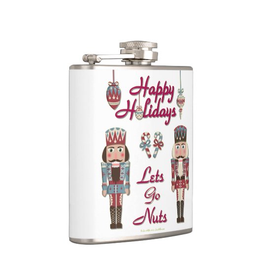 Holiday Nutkraker Lets Go Nuts Heupfles (Rechts)