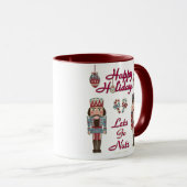 Holiday Nutkraker Lets Go Nuts Mok (Voorkant rechts)