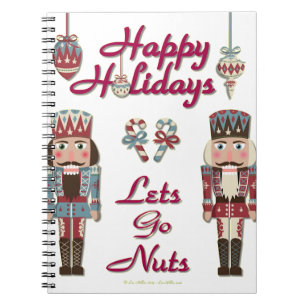 Holiday Nutkraker Lets Go Nuts Notitieboek