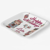 Holiday Nutkraker Lets Go Nuts Papieren Bordje (Gebogen)