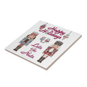 Holiday Nutkraker Lets Go Nuts Tegeltje (Zijkant)