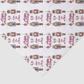 Holiday Nutkraker Lets Go Nuts Tissuepapier (Detail)