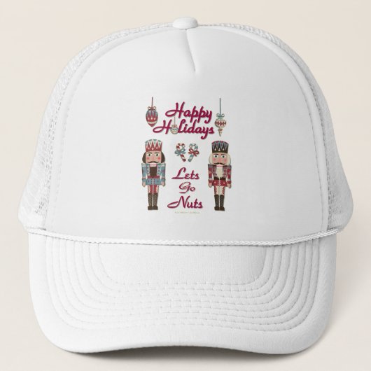 Holiday Nutkraker Lets Go Nuts Trucker Pet (Voorkant)