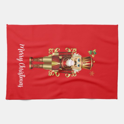 Holiday Nutkraker Theedoek (Horizontaal)