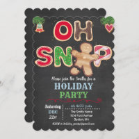 Holiday Oh Snap Gingerbrood Cookie