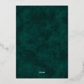 Holiday Open House Invitation Folie Uitnodiging (Achterkant)